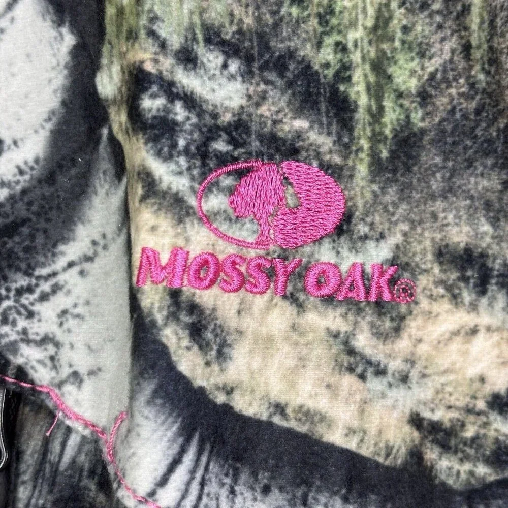 Mossy Oak Women’s Jacket S Soft shell Camo Hunting Scent-factor Medium Weight - Picture 5 of 16